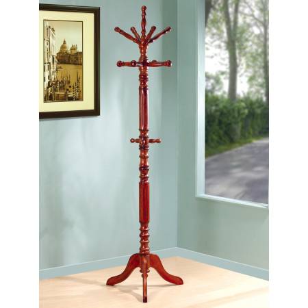 Coat Racks Traditional Coat Rack with Spinning Top